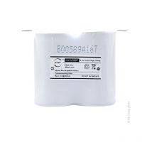 NX - Batterie eclairage secours 2xD ST1 Faston 4.8mm 2.4V 4Ah
