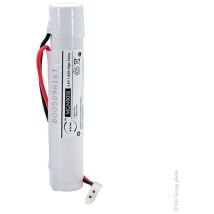 Nx - Batterie Eclairage Secours 3xsc St4 Molex 3.6v 1.6ah