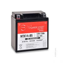 NX - Batterie moto Gel YTX14-BS / FTX14-BS / NTX14-BS 12V 12Ah