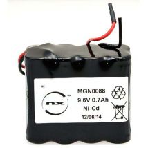 Batterie NiCd 8x aa 8S1P ST2 9.6V 700mAh F110 - NX