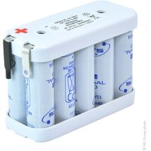 Batterie Nicd 10x Aa Vre 10s1p St2 12v 700mah T2 - Nx