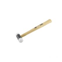 Nylon-Vorschlaghammer mit Holzgriff – 28mm – Nylonkopf – langlebig und effizient – NIUBÓ