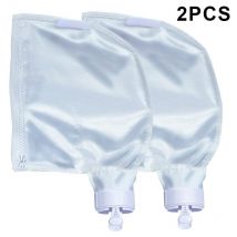 Nylon-Poolreinigerbeutel, Reißverschlusstasche, Ersatz für Polaris 280 oder 480, Mehrzweck-Netzbeutel (2er-Pack)