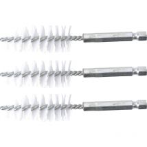 Bgs Technic - Nylonbürste 19 mm Antrieb Außensechskant 6,3 mm (1/4') 3-tlg.
