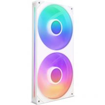 F280 rgb Core - Unité de ventilation de 280 mm avec deux ventilateurs rvb de 140 mm - Contrôle de la vitesse et de l'éclairage - Pression statique et