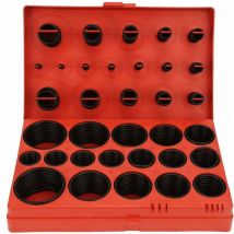 Famille - gabrielle O-Ring - 419pcs 32 Sizes Assorted Black O-Rings Sealing Kit Universal Rubber O-Ring Set with Box