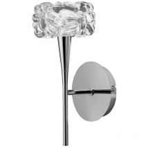 Diyas - Inspired Mantra - O2 - Wall Lamp Switched 1 Light G9, Polished Chrome