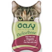 Oasy Delikatesse Pastete Pastete Für Katzen 85 G - Leber 85 G