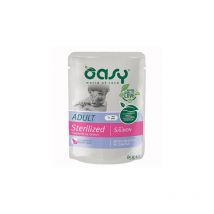 Umido Gatto Bocconcini adult sterilized salmone Busta 85 gr - Oasy