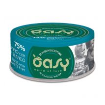 Oasy Umido Gatto More Love TONNO CON PESCE BIANCO Lattina 70 gr