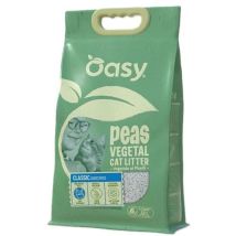 Oasy Vegetale Peas Katzenstreu 6l - Klassisch Unparfümiert 6l
