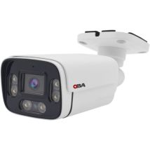OBA - EC400 'Telecamera 4MP bullet con PoE e rilevamento persona, impermeabile IP66, visione notturna 30m, audio Micro sd'