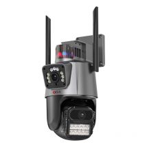 OBA - PT-R50 Telecamera di sicurezza WiFi con doppia lente multi-obiettivo, Audio bidirezionale e funzione Autotracking - 4MP ip