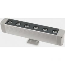Leds-c4 - Convertt Surface Sistema Lineal Exterior Para iluminar hacia arriba Luz led Blanco Neutro 4000K Aluminio Anodizado