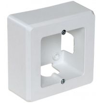 Aufputz-mechanikkasten Für 1 Element 94x96x43mm Aus Weißem Abs Solera 91