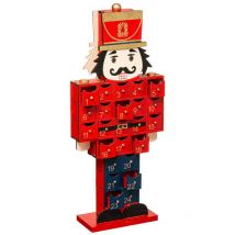 Déco de Noël Calendrier de l'Avent Casse Noisette h 47.5 cm - Feeric Christmas