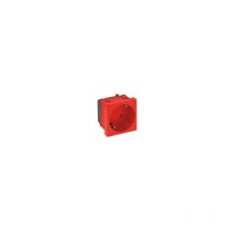 OBO - bettermann 6120079 bloc d'alimentation simple (l x h x p) 45 x 45 x 42 mm rouge