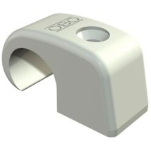 Obo Bettermann Clip Adhésif Sans Clou 7-12mm Polypropylène Gris Clair Ral 7035, 2215314