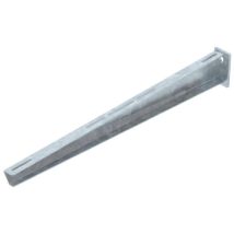 OBO Bettermann – Wand- und Stielausleger 710mm – Stahl – Tragfähigkeit 3kN – 90° Winkel – feuerverzinkt