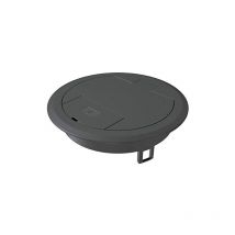 Obo Bettermann - obo-bettermann prise sol ges R2 9011 SORTIE câble polyamide noir gris 7405084