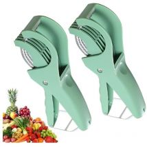 Obstschneider, Bananenschneider, Multifunktionaler Obstsalatschneider, Obst- Und Gemüseschäler - Küchenhelfer Für Bananen, Wurst, Erdbeeren, 