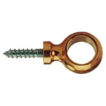 OCCHIOLI OTTONATI PER FERMATAPPETI D.11,6. Prezzo per 1 pezzo.