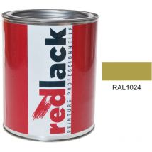 Redlack - Ockergelb Farbe ral 1024 Mehrflächen Glanz 1L