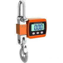 Gotrays - Balance de grue numérique 1000lb 500kg balance suspendue balance industrielle,Orange