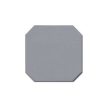 Carrelage sol / mur octogonal uni noir mate 20x20 cm octagon gris mate (vendu par boite de 1m2)