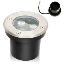 8x 3W lampadaire IP67 lumière led encastré sol spot sol spot sol - Swanew