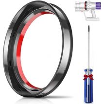 Joint d'étanchéité pour Dyson V10, Joint d'étanchéité Fixe pour aspirateur Dyson V10 SV12, Un tournevis T8 gratuit, Joints Fixes Compatible Avec