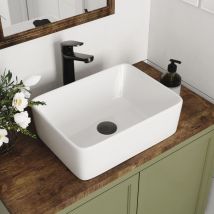 Lavabo Céramique Blanc 41 x 30 x 12 cm - Odipie