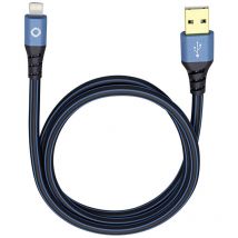 IPad/iPhone/iPod Anschlusskabel [1x usb 2.0 Stecker a - 1x Apple Lightning-Stecker] 0.50 m - Oehlbach
