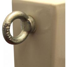 Ultra Secure - illet en acier pour poteau (monté)
