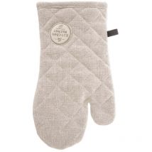 Protective cotton glove with leather loop for hot dishes 62045762 62045762 62045762 62045762 62045762