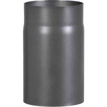 Ofenrohr 150 mm, ø 150 mm,gr Wandstärke 2 mm, grau