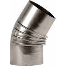 Ofenrohrbogen, 45° fal ø 110 mm ohne Tür