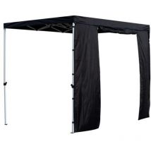 Regalos Miguel - Laterales Individuales Carpas Plegables - Lateral con Puerta 3 Metros Premium - Negro