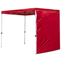 Regalos Miguel - Laterales Individuales Carpas Plegables - Lateral Liso 2 Metros Master - Rojo