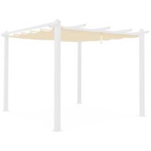 Replacement 3x3m pergola canopy roof, Condate, Off-White