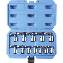 Kunzer - 7GOR12 Offener Ringschlüssel 12teilig Schlüsselweite (Metrisch) 8 - 19 mm Schlüsselweite (Zo