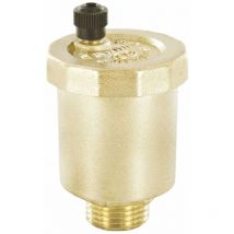 Valvola Automatica Di Sfogo Aria 3/8' - Ottone Giallo - Officine Rigamonti
