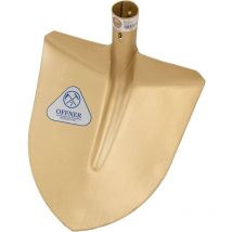 Wurfschaufel spitz Profi gehärtet ohne Stiel Größe 310x280 mm - Offner