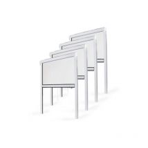Zanzariera Tagliabile PVC Bianco - L 100 x H 160 cm - Set 4