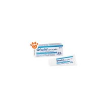 Oftalid Pomata Oftalmica per Cani e Gatti – 20 ml – Composizione: Acqua, olio di ribes nero, bisabololo, pantenolo