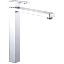 Miscelatore rubinetto lavabo appoggio purple bocca alta cromo lucido confezione 1 - Ogomondo