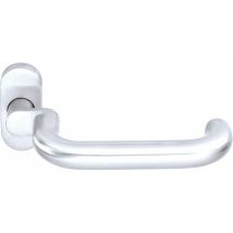 Ogro - Drückerlochteil premium 8100 a FS/6620 - mit Rosette, Alu silber eloxiert