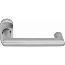 OGRO Drückerlochteil PREMIUM 8907 FS/6621 - mit Rosette, Edelstahl matt