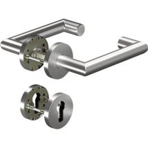 Ogro Drückerrosettengrt. Core Klasse 4 8907/6501/6612 PZ Edelstahl