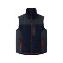 Doudoune sans manches bleu marine t3xl